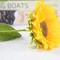 10 Pcs Summer Floral Arrangement Sunflowers Artificial Flowers with Golden Yellow Long Stems for Home Decoration